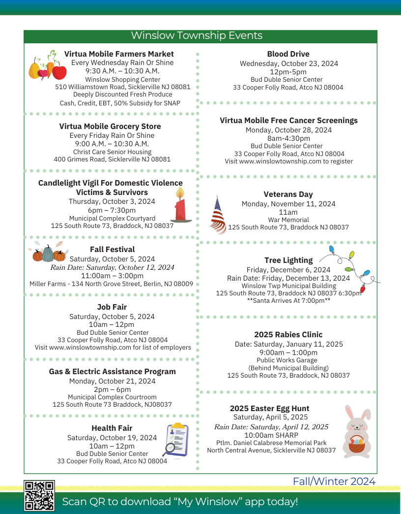 News Winslow Township NJ